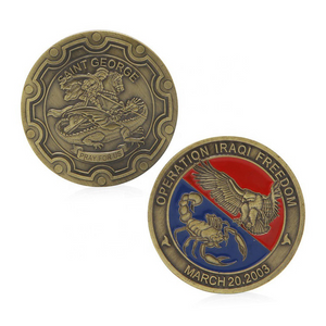 Maker Souvenir Blank Military Army Challenge Coins