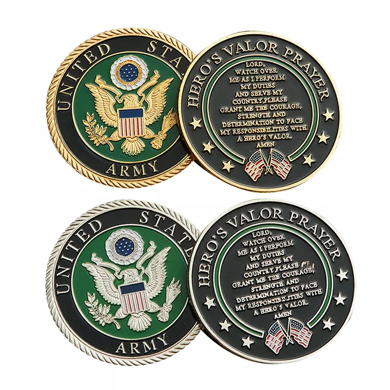 Personalized 3D Government Challenge Coin