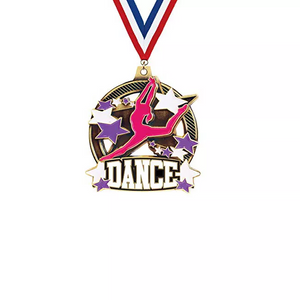 Award With Ribbon Hanger Dance Medals